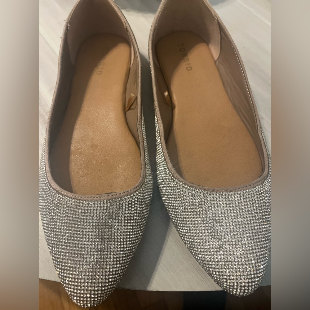 Torrid Size 10 Rhinestone Flats